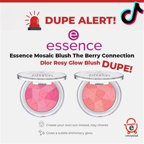 essence mosaic blush dior dupe|dior blush dupe.